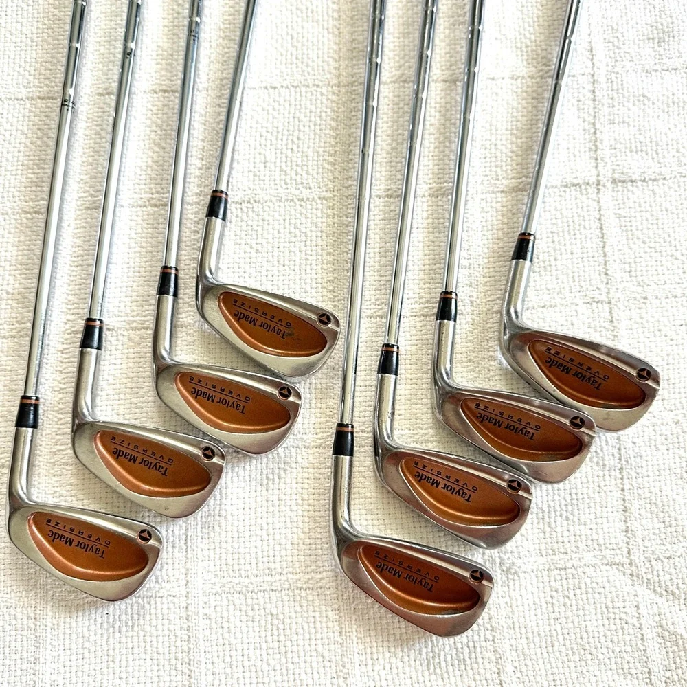 TaylorMade Burner Oversize Iron Set 3-PW Steel True Temper Dynalite USA Golf - Picture 2 of 16